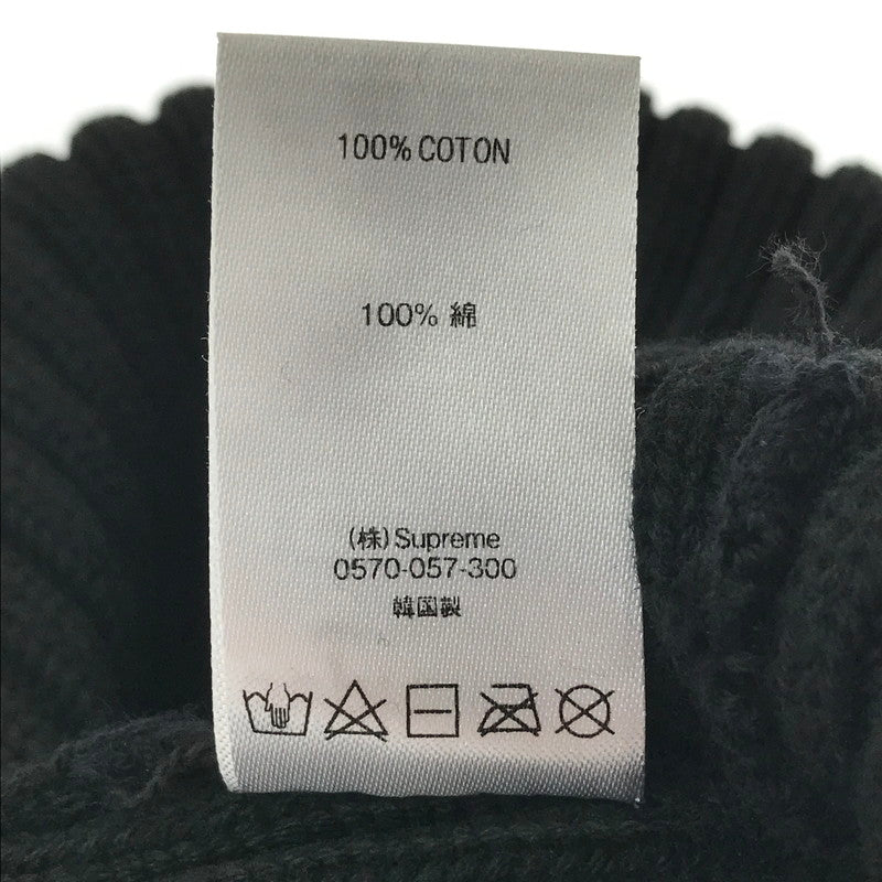 【中古品】【メンズ】 SUPREME シュプリーム SMALL BOX LOGO BEANIE スモール ボックス ロゴ ビーニー ニット帽 帽子 185-260704-na-01-tagh カラー：ブラック 万代Net店