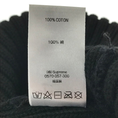 【中古品】【メンズ】 SUPREME シュプリーム SMALL BOX LOGO BEANIE スモール ボックス ロゴ ビーニー ニット帽 帽子 185-260704-na-01-tagh カラー：ブラック 万代Net店