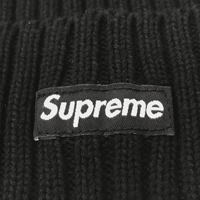 【中古品】【メンズ】 SUPREME シュプリーム SMALL BOX LOGO BEANIE スモール ボックス ロゴ ビーニー ニット帽 帽子 185-260704-na-01-tagh カラー：ブラック 万代Net店