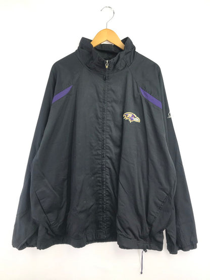 【現状渡し品】【メンズ】 REEBOK TEAM APPAREL リーボック チーム アパレル NYLON JACKET BLACK 韓国製 ナイロン ジャケット ライトアウター 146-260917-rt-38-tagh サイズ：2Xl カラー：ブラック 万代Net店