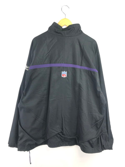 【現状渡し品】【メンズ】 REEBOK TEAM APPAREL リーボック チーム アパレル NYLON JACKET BLACK 韓国製 ナイロン ジャケット ライトアウター 146-260917-rt-38-tagh サイズ：2Xl カラー：ブラック 万代Net店