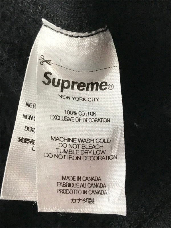 【中古品】【メンズ】 SUPREME シュプリーム SMALL BOX LOGO HOODED SWEATSHIRT ボックス ロゴ フーデッド スウェットシャツ パーカー トップス 149-260701-rt-13-tag サイズ：L カラー：ブラック 万代Net店