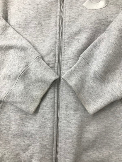 【中古品】【メンズ】 SUPREME シュプリーム 24AW S LOGO ZIP UP HOODED SWEATSHIRT ロゴ ジップ アップ フーデッド スウェットシャツ パーカー トップス 149-260701-rt-16-tag サイズ：XL カラー：グレー 万代Net店