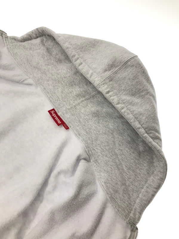 【中古品】【メンズ】 SUPREME シュプリーム 24AW S LOGO ZIP UP HOODED SWEATSHIRT ロゴ ジップ アップ フーデッド スウェットシャツ パーカー トップス 149-260701-rt-16-tag サイズ：XL カラー：グレー 万代Net店