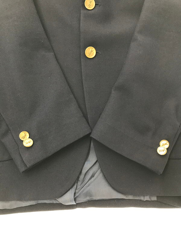 【現状渡し品】【メンズ】 OLD YVES SAINT LAURENT オールド イヴサンローラン フランス製 80S-90S TAILORED JACKET テーラードジャケット アウター 141-260803-ki-06-tagh サイズ：不明 カラー：ネイビー 万代Net店