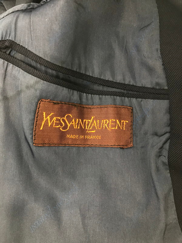 【現状渡し品】【メンズ】 OLD YVES SAINT LAURENT オールド イヴサンローラン フランス製 80S-90S TAILORED JACKET テーラードジャケット アウター 141-260803-ki-06-tagh サイズ：不明 カラー：ネイビー 万代Net店