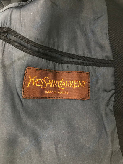 【現状渡し品】【メンズ】 OLD YVES SAINT LAURENT オールド イヴサンローラン フランス製 80S-90S TAILORED JACKET テーラードジャケット アウター 141-260803-ki-06-tagh サイズ：不明 カラー：ネイビー 万代Net店