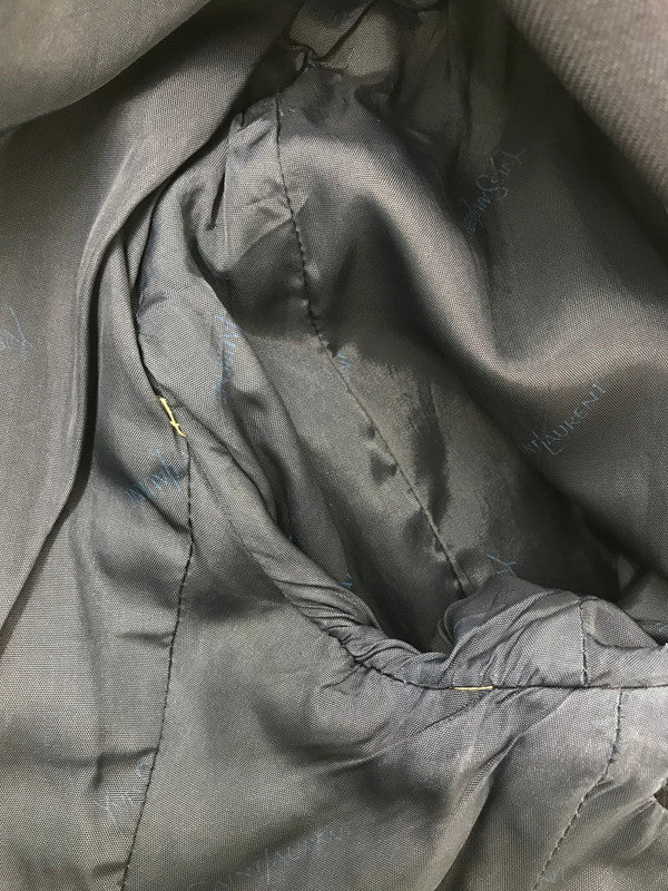 【現状渡し品】【メンズ】 OLD YVES SAINT LAURENT オールド イヴサンローラン フランス製 80S-90S TAILORED JACKET テーラードジャケット アウター 141-260803-ki-06-tagh サイズ：不明 カラー：ネイビー 万代Net店