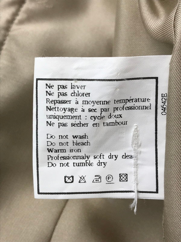 【中古品】【レディース】 CHANEL BOUTIQUE シャネル ブティック 96A WOOL JACKET B0761 ウール ジャケット フランス製 ライトアウター 183-260621-rt-06-tagh サイズ：36 カラー：ベージュ 万代Net店