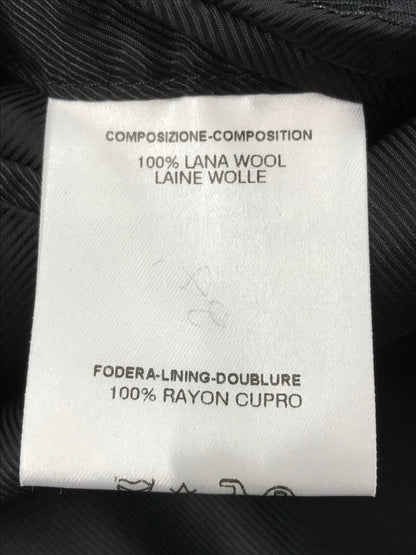 【中古品】【レディース】 GUCCI グッチ LAMB LEATHER TRIM JACKET 207-1339-7278 ラムレザー トリム ジャケット アウター 183-260621-rt-08-tagh サイズ：40 カラー：ブラック 万代Net店