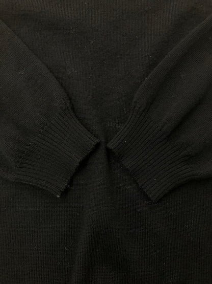 【中古品】【レディース】 GIANNI VERSACE ジャンニ・ヴェルサーチ STADS TURTLE NECK KNIT スタッズ タートルネック ニット イタリア製 トップス 168-260621-rt-03-tagh サイズ：52 カラー：ブラック 万代Net店