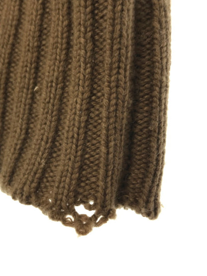 【中古品】【レディース】 CELINE セリーヌ CASHMERE KNIT SWEATER F024318L イタリア製 フィービー期 カシミヤ ニットセーター トップス 183-260621-rt-02-tagh サイズ：S カラー：ブラウン 万代Net店