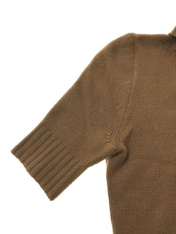 【中古品】【レディース】 CELINE セリーヌ CASHMERE KNIT SWEATER F024318L イタリア製 フィービー期 カシミヤ ニットセーター トップス 183-260621-rt-02-tagh サイズ：S カラー：ブラウン 万代Net店