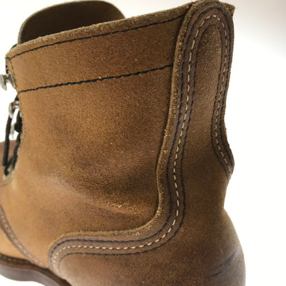 【中古品】【メンズ】 REDWING レッドウィング IRON RANGE BOOTS HAWTHORNE MULESKINNER 8113 アイアン レンジ USA製 10年製 靴 164-260620-rt-14-tagh サイズ：7D カラー：ブラウン 万代Net店