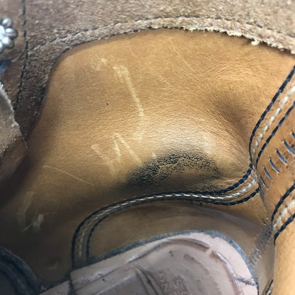 【中古品】【メンズ】 REDWING レッドウィング IRON RANGE BOOTS HAWTHORNE MULESKINNER 8113 アイアン レンジ USA製 10年製 靴 164-260620-rt-14-tagh サイズ：7D カラー：ブラウン 万代Net店