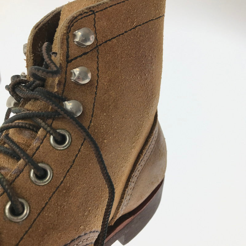 【中古品】【メンズ】 REDWING レッドウィング IRON RANGE BOOTS HAWTHORNE MULESKINNER 8113 アイアン レンジ USA製 10年製 靴 164-260620-rt-14-tagh サイズ：7D カラー：ブラウン 万代Net店
