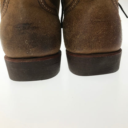 【中古品】【メンズ】 REDWING レッドウィング IRON RANGE BOOTS HAWTHORNE MULESKINNER 8113 アイアン レンジ USA製 10年製 靴 164-260620-rt-14-tagh サイズ：7D カラー：ブラウン 万代Net店