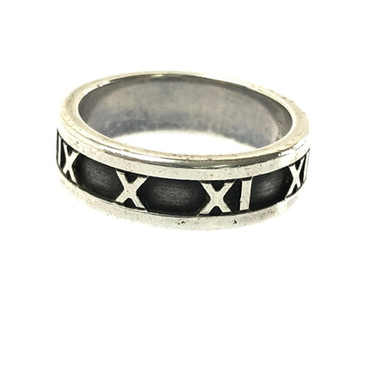 【中古品】【メンズ】 TIFFANY&CO ティファニー SV925 c1995 ATLAS RING シルバー925 1995年 アトラス リング 指輪 アクセサリー 182-260629-ty-07-tagh カラー：シルバー 万代Net店