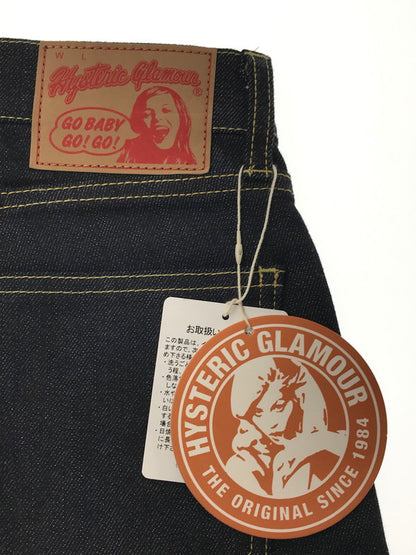 【中古美品】【レディース】 HYSTERIC GLAMOUR ヒステリック グラマーSKINNY DENIM PANTS 0163AP09 スキニー デニム パンツ ボトムス 168-260621-rt-09-tagh サイズ：25 カラー：インディゴ 万代Net店