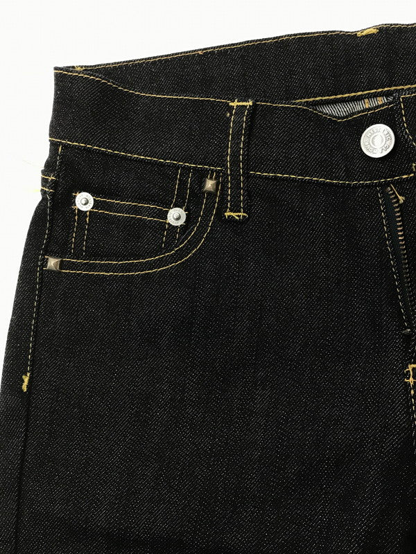 【中古美品】【レディース】 HYSTERIC GLAMOUR ヒステリック グラマーSKINNY DENIM PANTS 0163AP09 スキニー デニム パンツ ボトムス 168-260621-rt-09-tagh サイズ：25 カラー：インディゴ 万代Net店