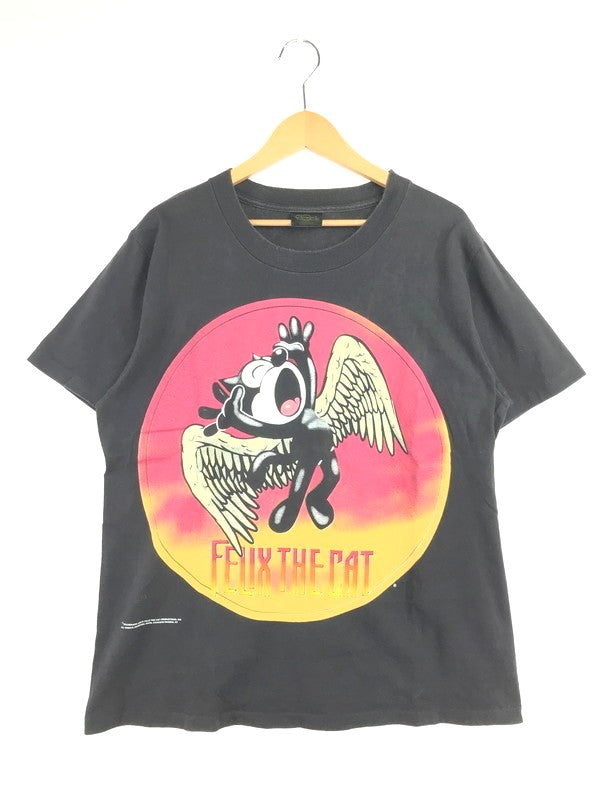 【中古品】【メンズ】 CHANGES チェンジーズ 90's FELIX THE CAT TEE 90年代 フィリックス ザ キャット Tシャツ トップス 146-260625-rt-13-tagh サイズ：L カラー：ブラック 万代Net店