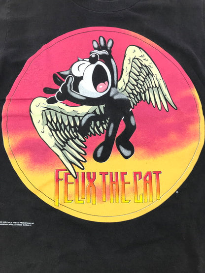 【中古品】【メンズ】 CHANGES チェンジーズ 90's FELIX THE CAT TEE 90年代 フィリックス ザ キャット Tシャツ トップス 146-260625-rt-13-tagh サイズ：L カラー：ブラック 万代Net店