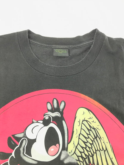 【中古品】【メンズ】 CHANGES チェンジーズ 90's FELIX THE CAT TEE 90年代 フィリックス ザ キャット Tシャツ トップス 146-260625-rt-13-tagh サイズ：L カラー：ブラック 万代Net店