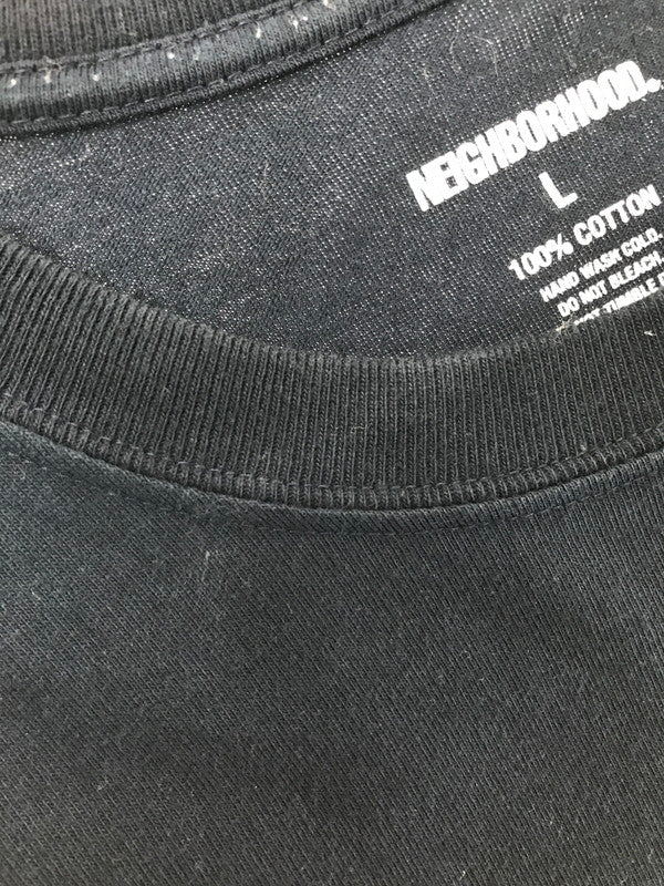 【中古品】【メンズ】 NEIGHBORHOOD ネイバーフッド ALL RIGHTS RESERVED TEE NAVY プリント デザイン 半袖 Tシャツ トップス 142-260818-rt-41-tag カラー：ネイビー 万代Net店