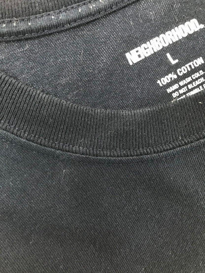 【中古品】【メンズ】 NEIGHBORHOOD ネイバーフッド ALL RIGHTS RESERVED TEE NAVY プリント デザイン 半袖 Tシャツ トップス 142-260818-rt-41-tag カラー：ネイビー 万代Net店