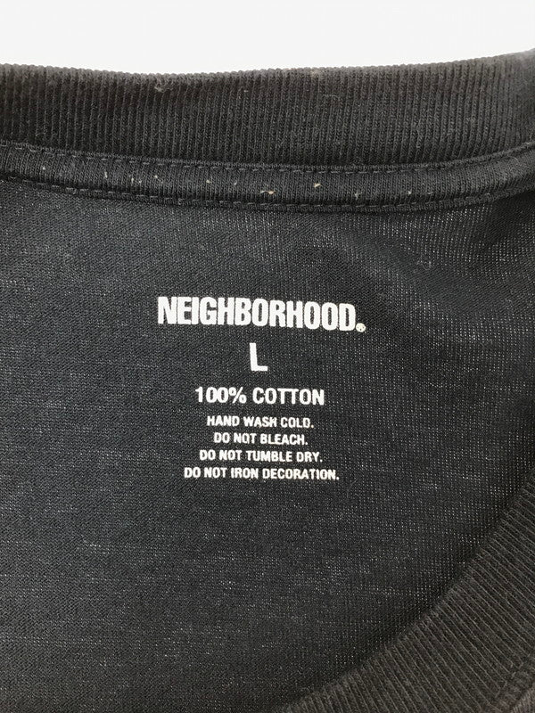 【中古品】【メンズ】 NEIGHBORHOOD ネイバーフッド ALL RIGHTS RESERVED TEE NAVY プリント デザイン 半袖 Tシャツ トップス 142-260818-rt-41-tag カラー：ネイビー 万代Net店