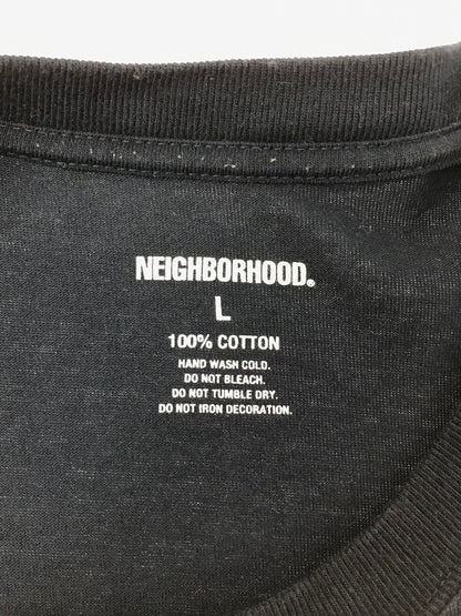 【中古品】【メンズ】 NEIGHBORHOOD ネイバーフッド ALL RIGHTS RESERVED TEE NAVY プリント デザイン 半袖 Tシャツ トップス 142-260818-rt-41-tag カラー：ネイビー 万代Net店