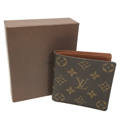 【中古品】【メンズ】 LOUIS VUITTON ルイ ヴィトン PORTEFEUILLE MARCO M61675 ポルトフォイユ マルコ 二つ折り財布 179-260621-na-03-tagh カラー：モノグラム 万代Net店