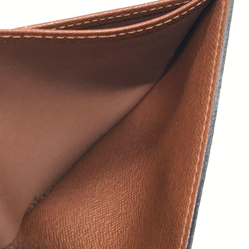 【中古品】【メンズ】 LOUIS VUITTON ルイ ヴィトン PORTEFEUILLE MARCO M61675 ポルトフォイユ マルコ 二つ折り財布 179-260621-na-03-tagh カラー：モノグラム 万代Net店