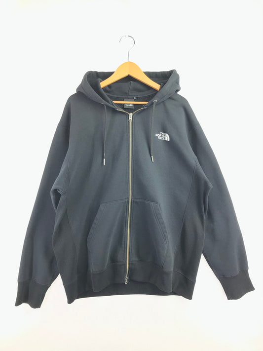 【中古品】【メンズ】 THE NORTH FACE ザ・ノースフェイス SQUARE LOGO FULL ZIP HOODED SWEAT SHIRT NT62232 スウェット パーカー 144-260625-rt-21-tagh サイズ：XL カラー：ブラック 万代Net店