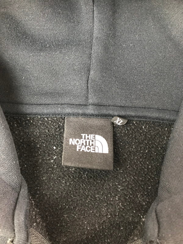 【中古品】【メンズ】 THE NORTH FACE ザ・ノースフェイス SQUARE LOGO FULL ZIP HOODED SWEAT SHIRT NT62232 スウェット パーカー 144-260625-rt-21-tagh サイズ：XL カラー：ブラック 万代Net店