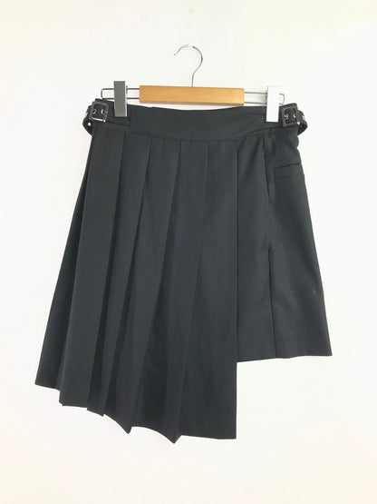 【中古品】【レディース】 CAMPHOR WOOD カンファー ウッド EYELET PLEATS WRAP SKIRT CW0154 アイレット プリーツ ラップ スカート 151-260627-rt-11-tagh サイズ：L カラー：ブラック 万代Net店