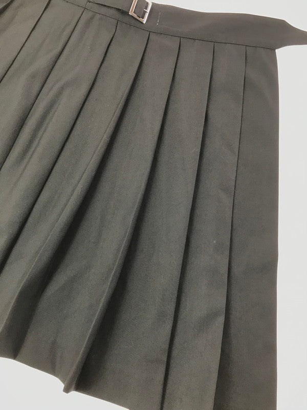 【中古品】【レディース】 CAMPHOR WOOD カンファー ウッド EYELET PLEATS WRAP SKIRT CW0154 アイレット プリーツ ラップ スカート 151-260627-rt-11-tagh サイズ：L カラー：ブラック 万代Net店