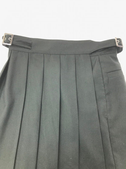 【中古品】【レディース】 CAMPHOR WOOD カンファー ウッド EYELET PLEATS WRAP SKIRT CW0154 アイレット プリーツ ラップ スカート 151-260627-rt-11-tagh サイズ：L カラー：ブラック 万代Net店