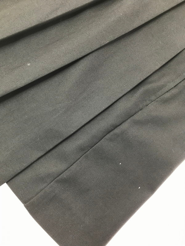 【中古品】【レディース】 CAMPHOR WOOD カンファー ウッド EYELET PLEATS WRAP SKIRT CW0154 アイレット プリーツ ラップ スカート 151-260627-rt-11-tagh サイズ：L カラー：ブラック 万代Net店