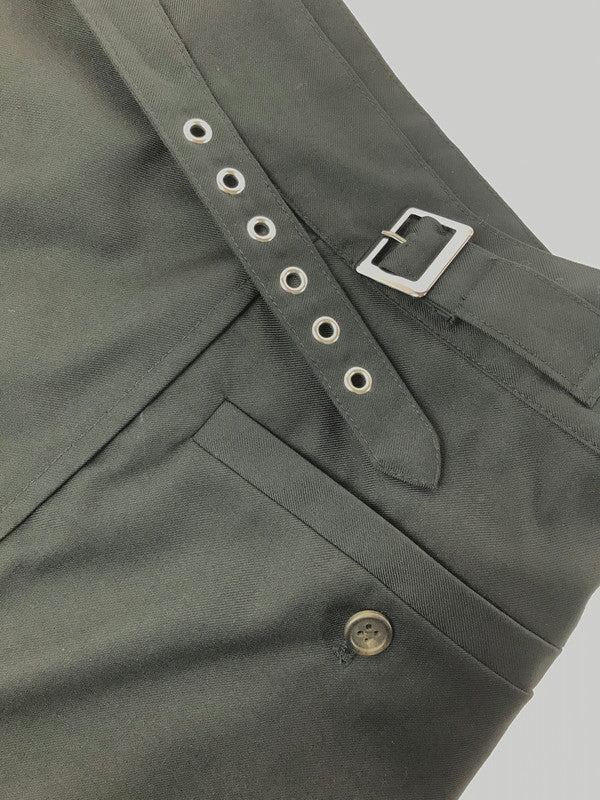 【中古品】【レディース】 CAMPHOR WOOD カンファー ウッド EYELET PLEATS WRAP SKIRT CW0154 アイレット プリーツ ラップ スカート 151-260627-rt-11-tagh サイズ：L カラー：ブラック 万代Net店