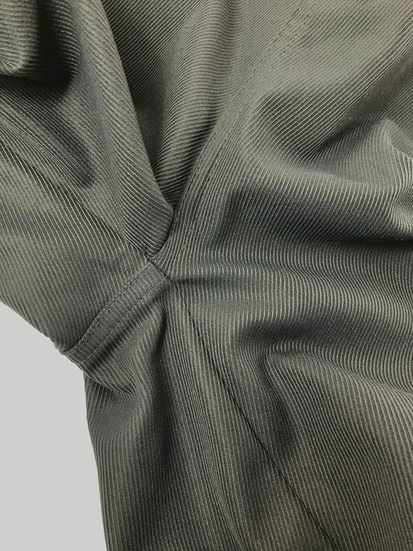 【現状渡し品】【メンズ】 CAMPHOR WOOD カンファー ウッド SUPER WIDE BAGGY POLYESTER SLACKS CW0098 スーパーワイド バギー ポリエステル スラックス ボトムス 151-260627-rt-14-tagh サイズ：M カラー：グレー 万代Net店