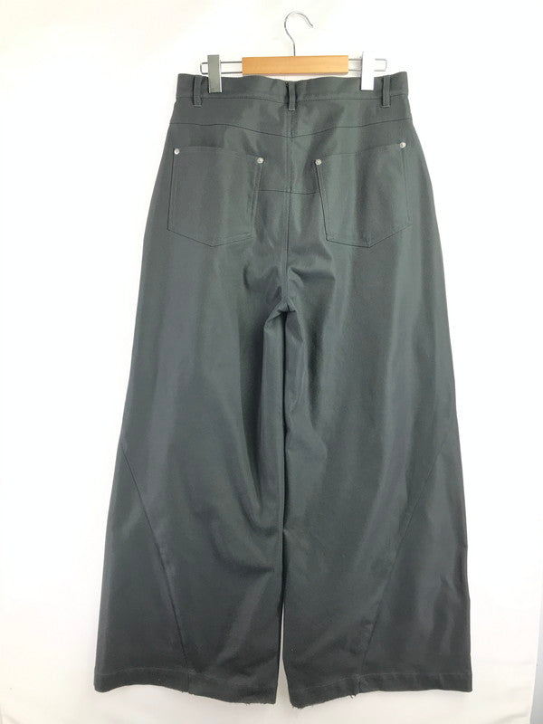 【現状渡し品】【メンズ】 CAMPHOR WOOD カンファー ウッド SUPER WIDE BAGGY POLYESTER SLACKS CW0098 スーパーワイド バギー ポリエステル スラックス ボトムス 151-260627-rt-14-tagh サイズ：M カラー：グレー 万代Net店
