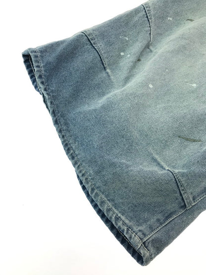 【中古品】【メンズ】 BEAMS ビームス WIDE PAINT DENIM THREE QUARTERS PANTS 11-21-1641-791 ワイド ペイントデニム 七分丈 パンツ 158-260627-rt-13-tagh サイズ：2 カラー：インディゴ 万代Net店