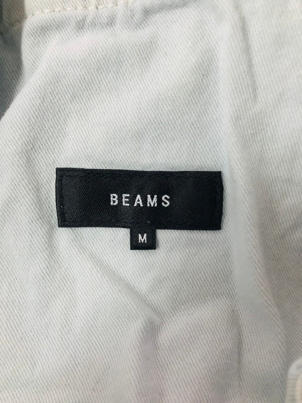 【中古品】【メンズ】 BEAMS ビームス WIDE PAINT DENIM THREE QUARTERS PANTS 11-21-1641-791 ワイド ペイントデニム 七分丈 パンツ 158-260627-rt-13-tagh サイズ：2 カラー：インディゴ 万代Net店