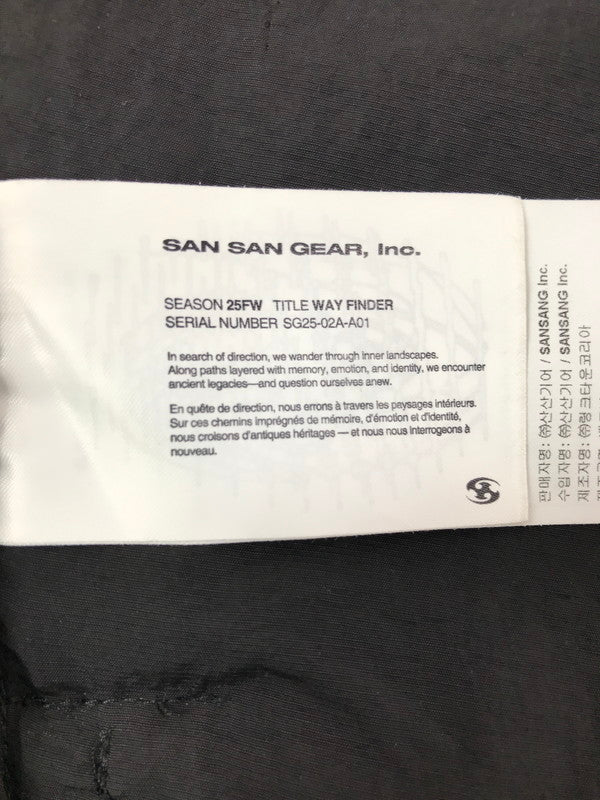 【中古品】【メンズ】 SAN SAN GEAR サン サン ギア 25AW ALPHA JACKET SG2503OTJK02 アルファ ジャケット アウター 142-260625-rt-29-tagh サイズ：2 カラー：ブラック 万代Net店