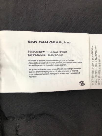 【中古品】【メンズ】 SAN SAN GEAR サン サン ギア 25AW ALPHA JACKET SG2503OTJK02 アルファ ジャケット アウター 142-260625-rt-29-tagh サイズ：2 カラー：ブラック 万代Net店