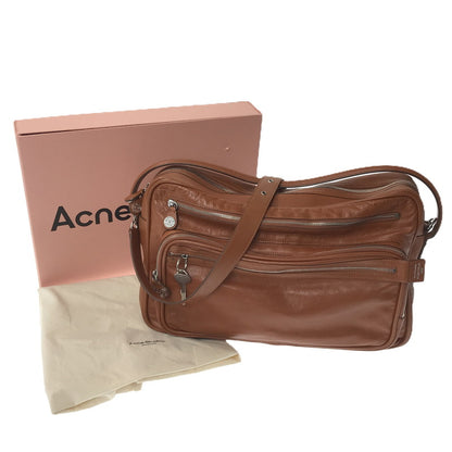 【中古品】【メンズ/レディース】 ACNE STUDIOS アクネストゥディオズ CAMERO SHOULDER BAG C10235-295 カメロ ショルダーバッグ カバン 180-260617-na-1-tag カラー：COGNAC BROWN 万代Net店