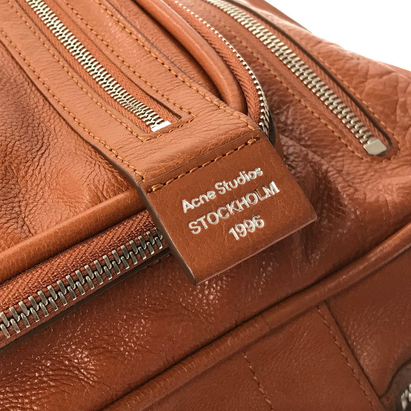 【中古品】【メンズ/レディース】 ACNE STUDIOS アクネストゥディオズ CAMERO SHOULDER BAG C10235-295 カメロ ショルダーバッグ カバン 180-260617-na-1-tag カラー：COGNAC BROWN 万代Net店