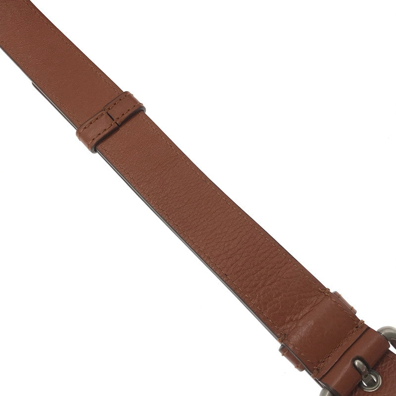 【中古品】【メンズ/レディース】 ACNE STUDIOS アクネストゥディオズ CAMERO SHOULDER BAG C10235-295 カメロ ショルダーバッグ カバン 180-260617-na-1-tag カラー：COGNAC BROWN 万代Net店
