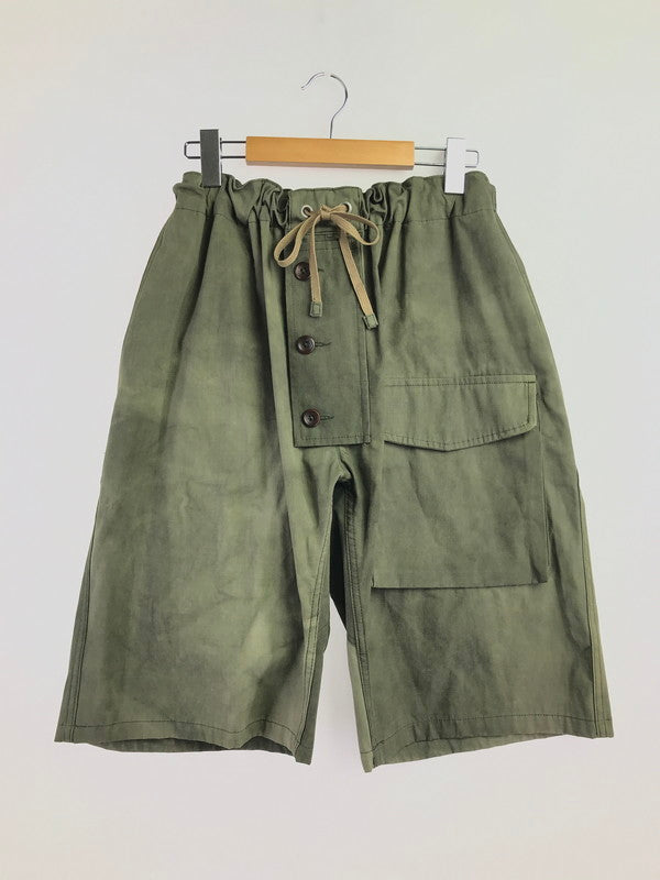 【中古品】【メンズ】 FLEURS DE BAGNE フレール ド バーニュ EASY CARGO SHORTS イージー カーゴ ショートパンツ ボトムス 152-260627-rt-12-tagh サイズ：L カラー：カーキ 万代Net店